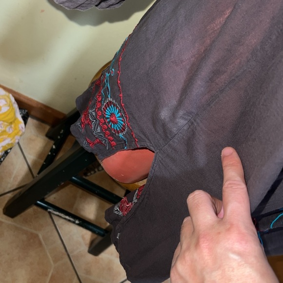 Johnny Was tunic top shirt blouse - Picture 5 of 7